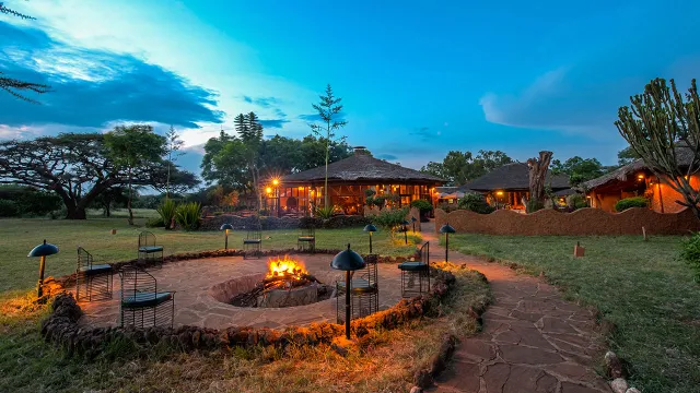 Amboseli Sopa Lodge scenery
